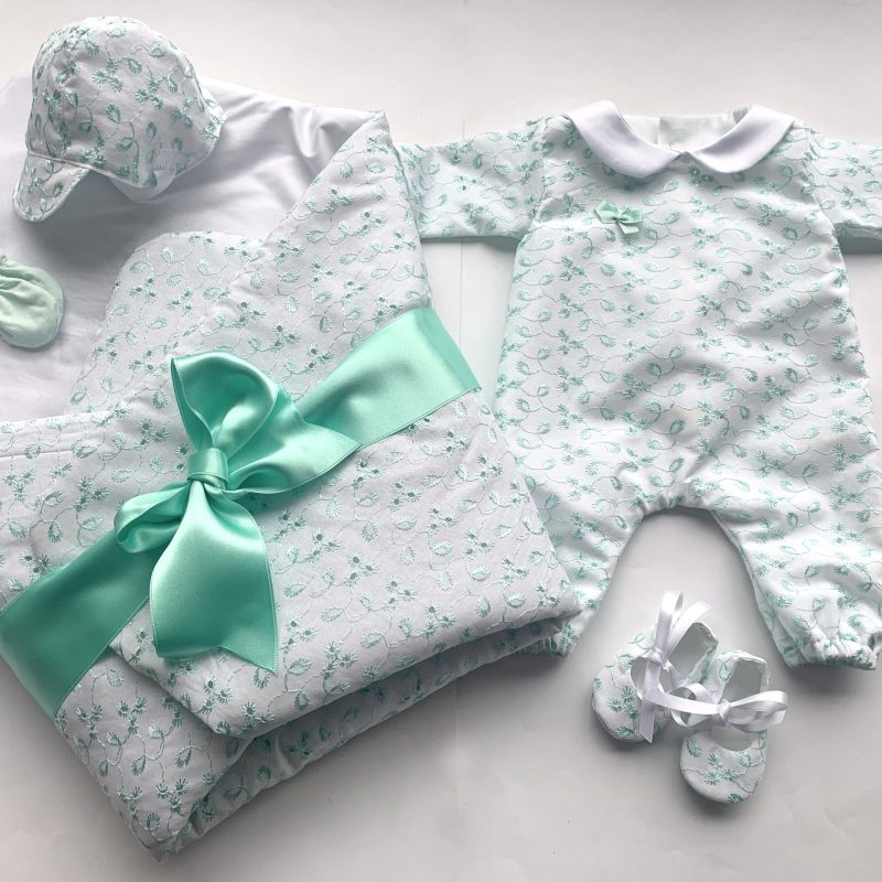 Комплект за изписване на момченце-мента