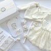 Комплект за кръщене“Мария”дантела екрю