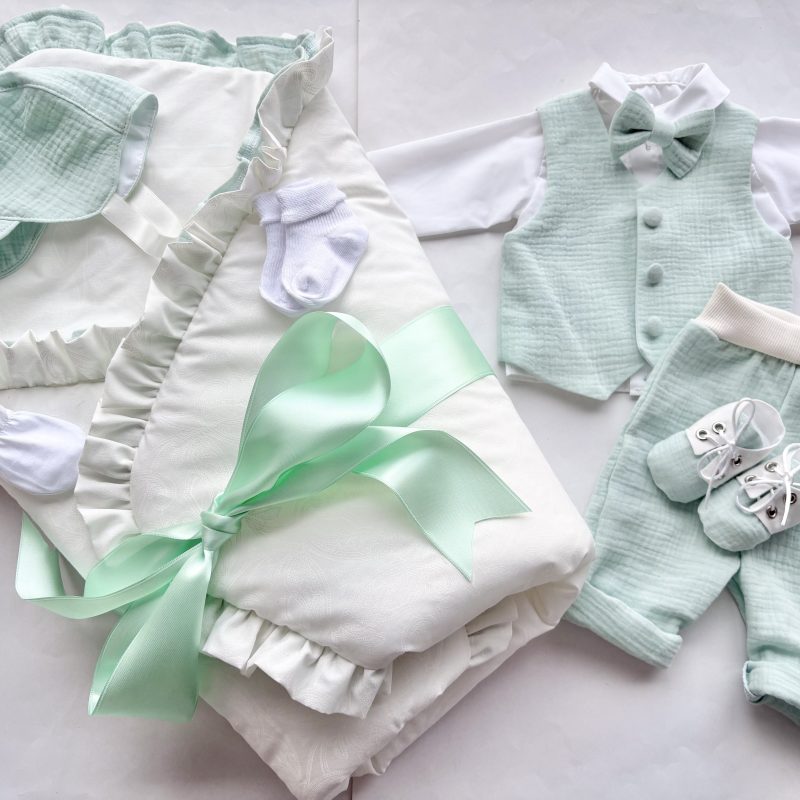 Луксозен комплект за изписване мента